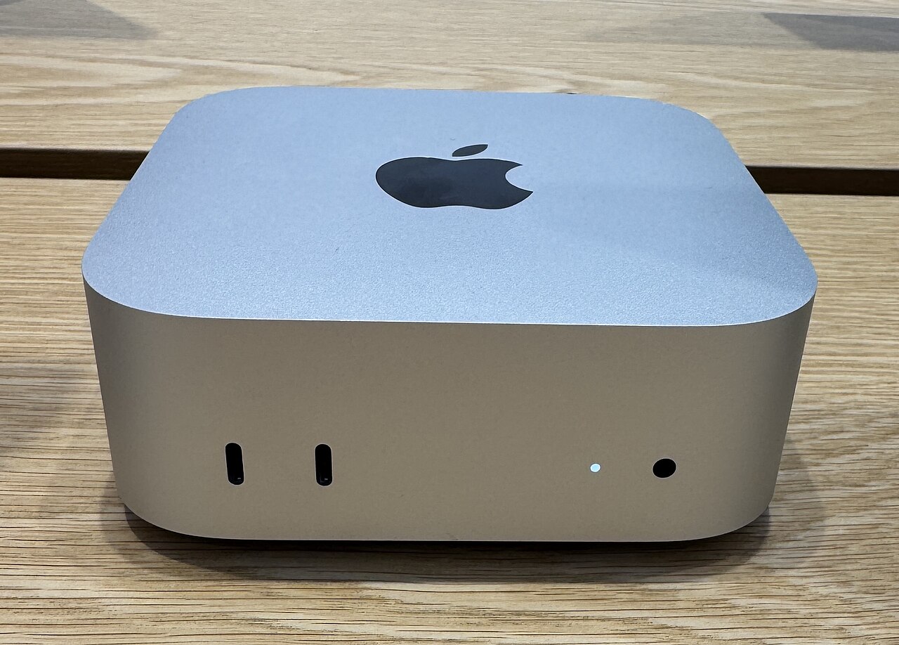 Mac mini M4 真机